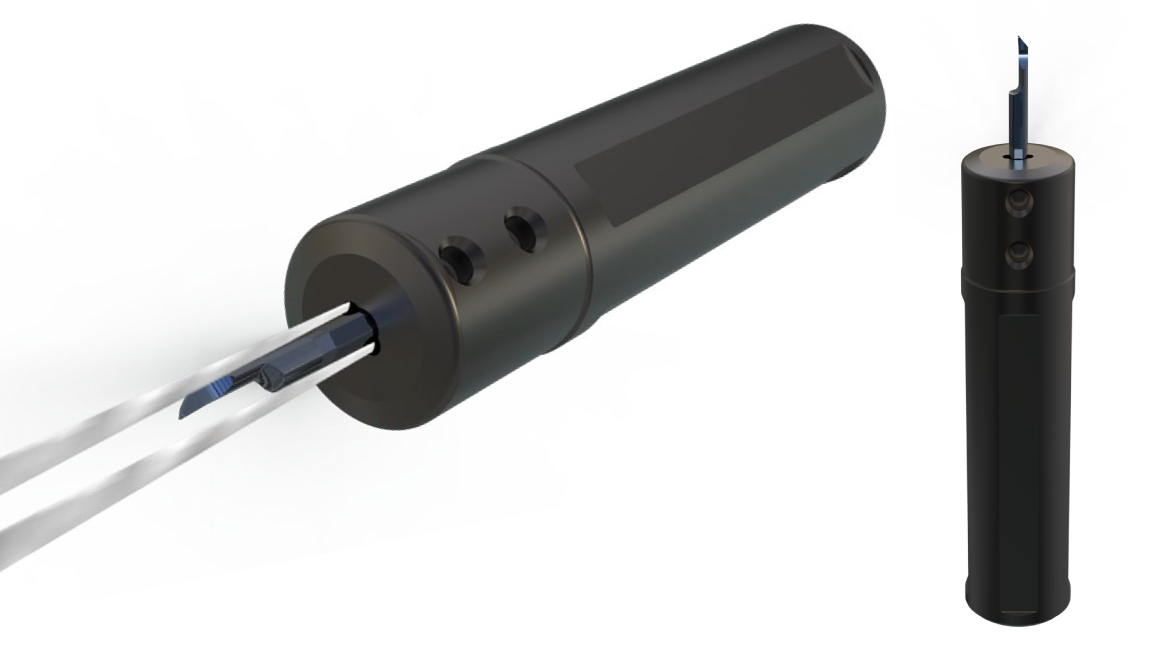 Addition of 70 sleeves with coolant holes to the MICRO-MINI TWIN series for small parts and high precision machining